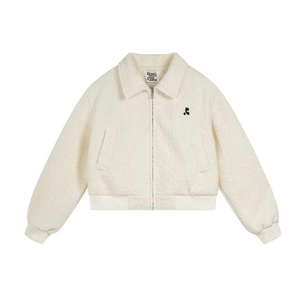 wool furry coat/ jacket
